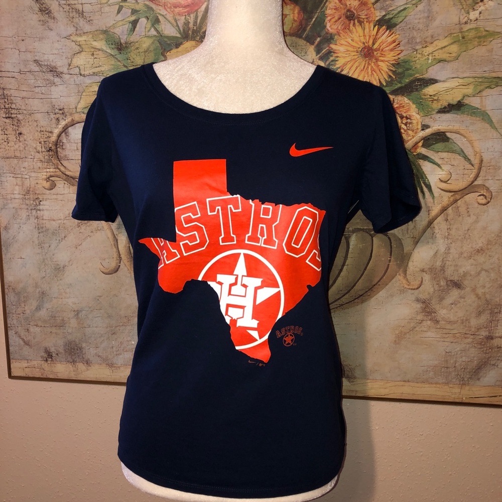 Sz M Nike Houston Astros T-shirt Women’s